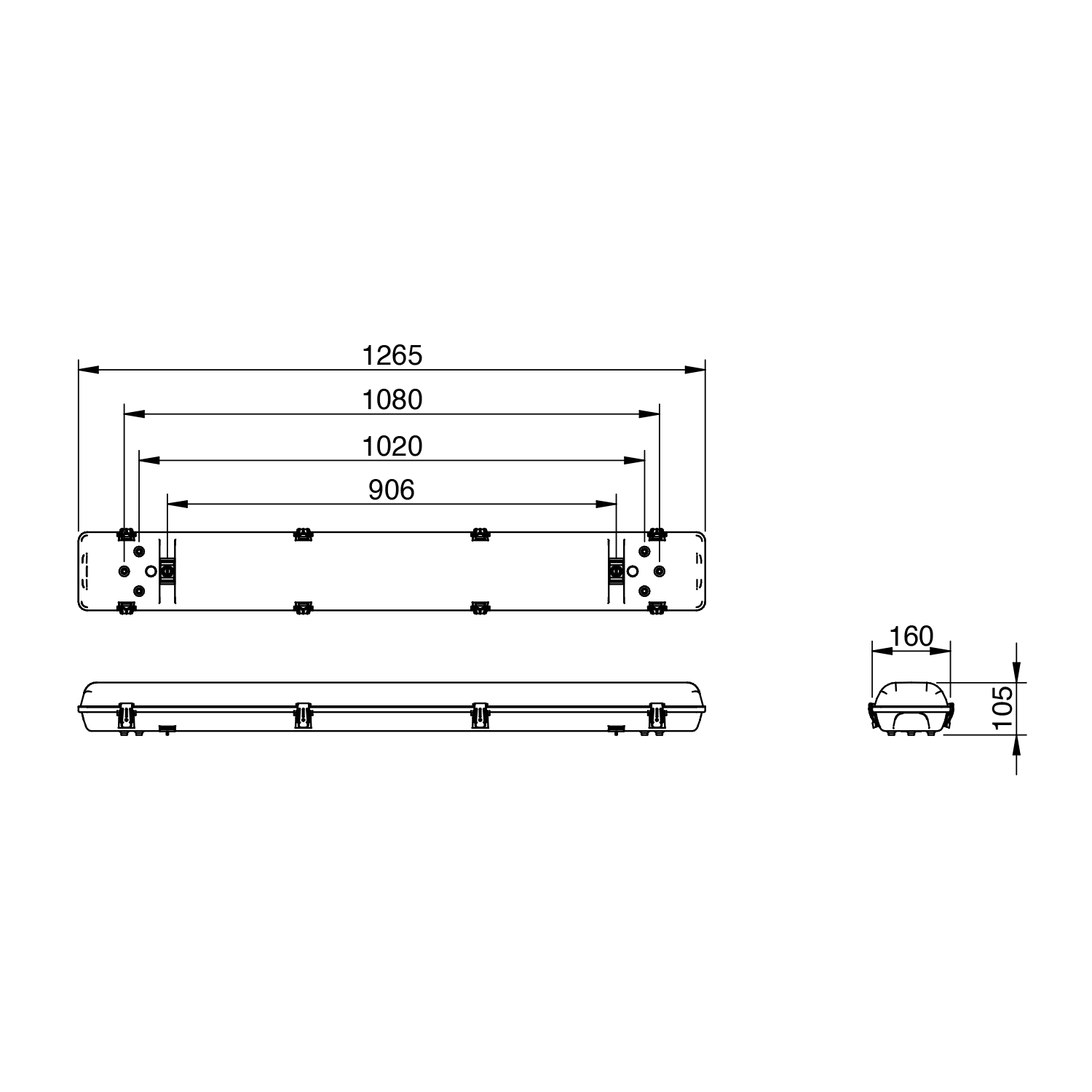 clevertronics emergency lighting argonaut pro 1200mm batten linediagram uk