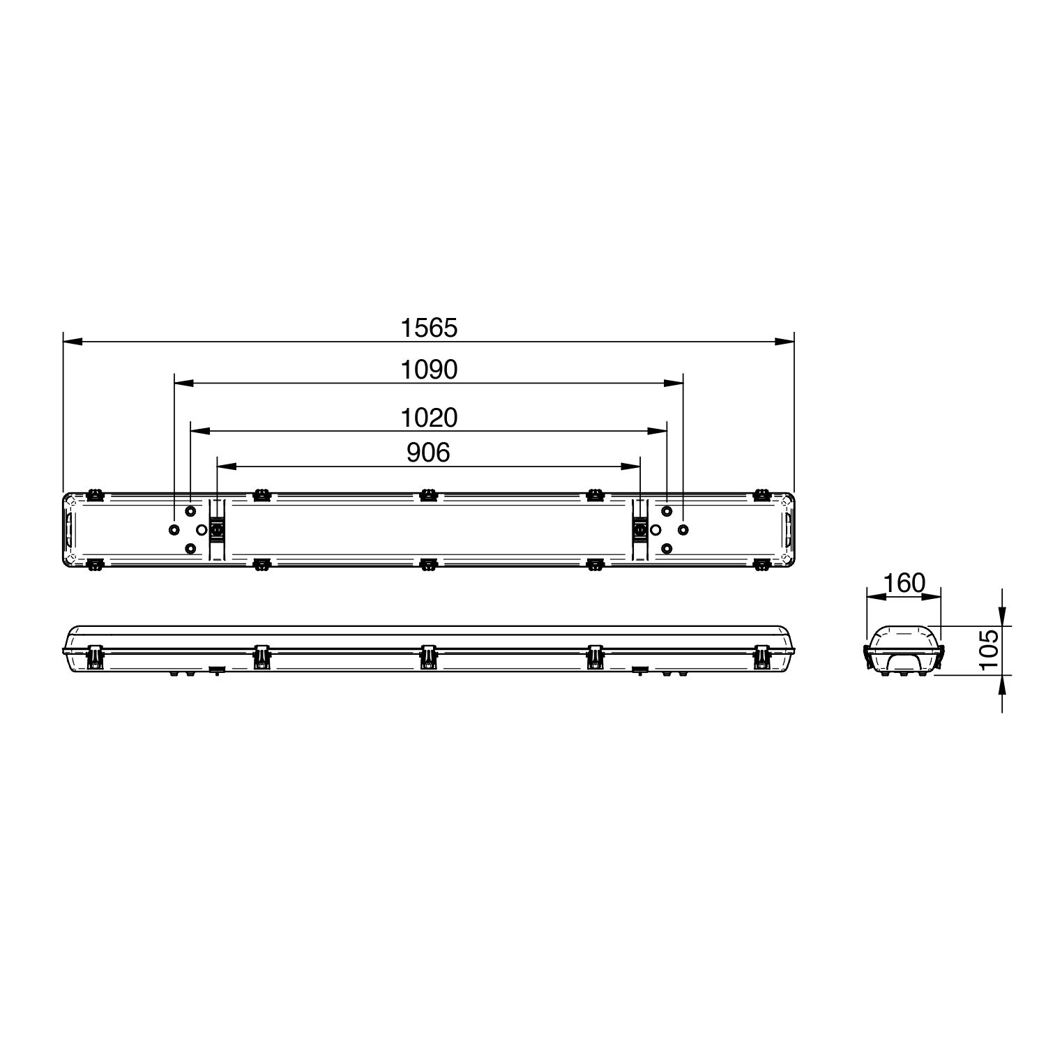 clevertronics emergency lighting argonaut pro 1500mm batten linediagram uk