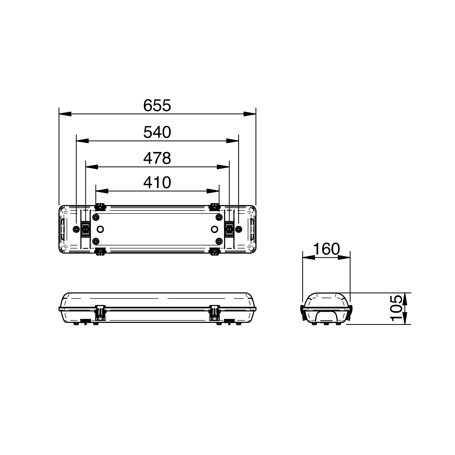 clevertronics emergency lighting argonaut pro 600mm batten linediagram uk 1200