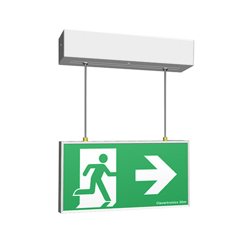 Form Exit Surface Ceiling Mount Cord Suspended