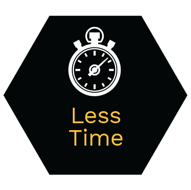 Less Time