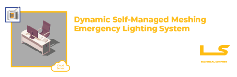 Dynamic Self-Managed Meshing Emergency Lighting System